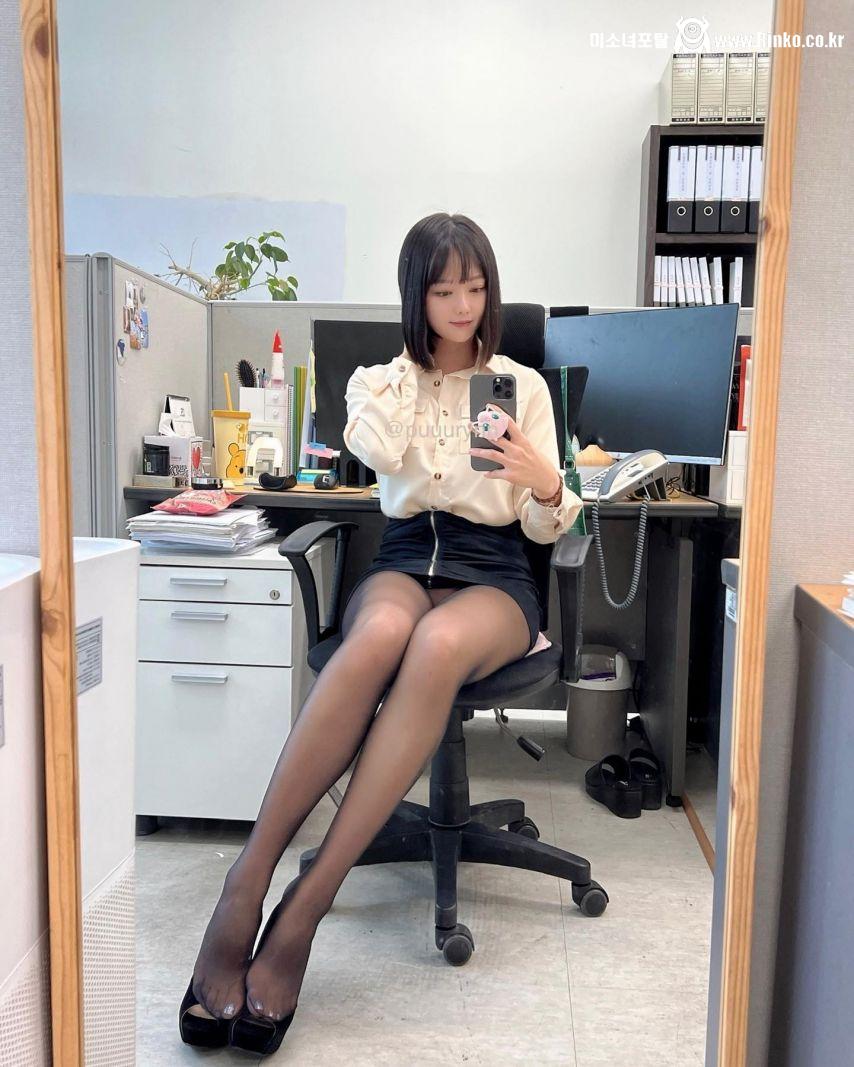 눈이 가는 출근룩