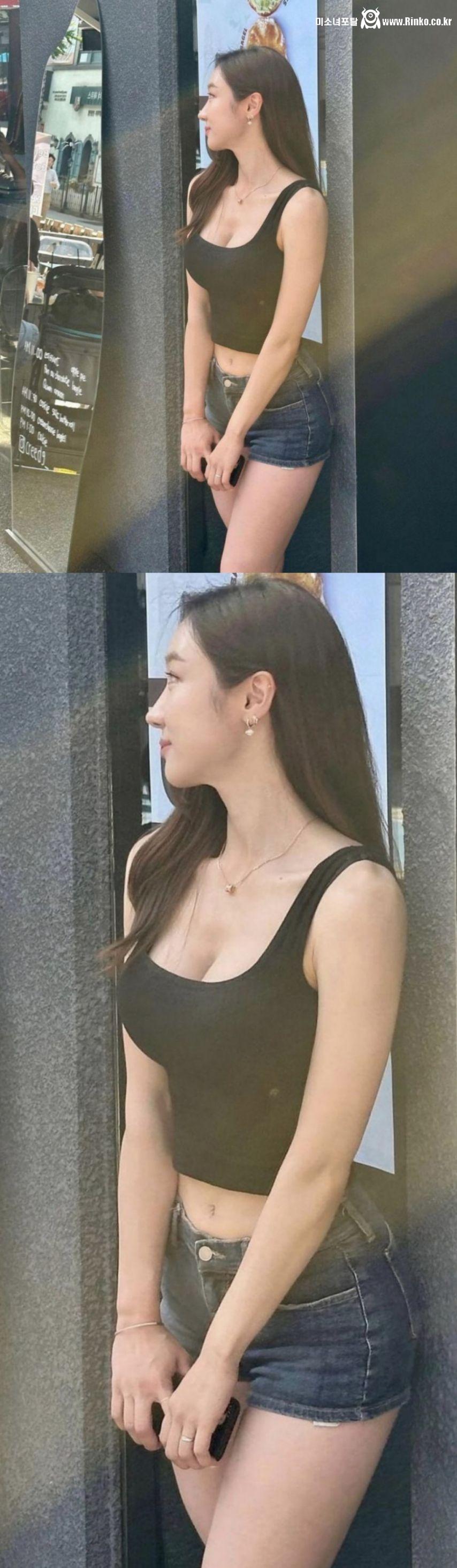 길거리 남자들 100% 눈돌아갈 처자