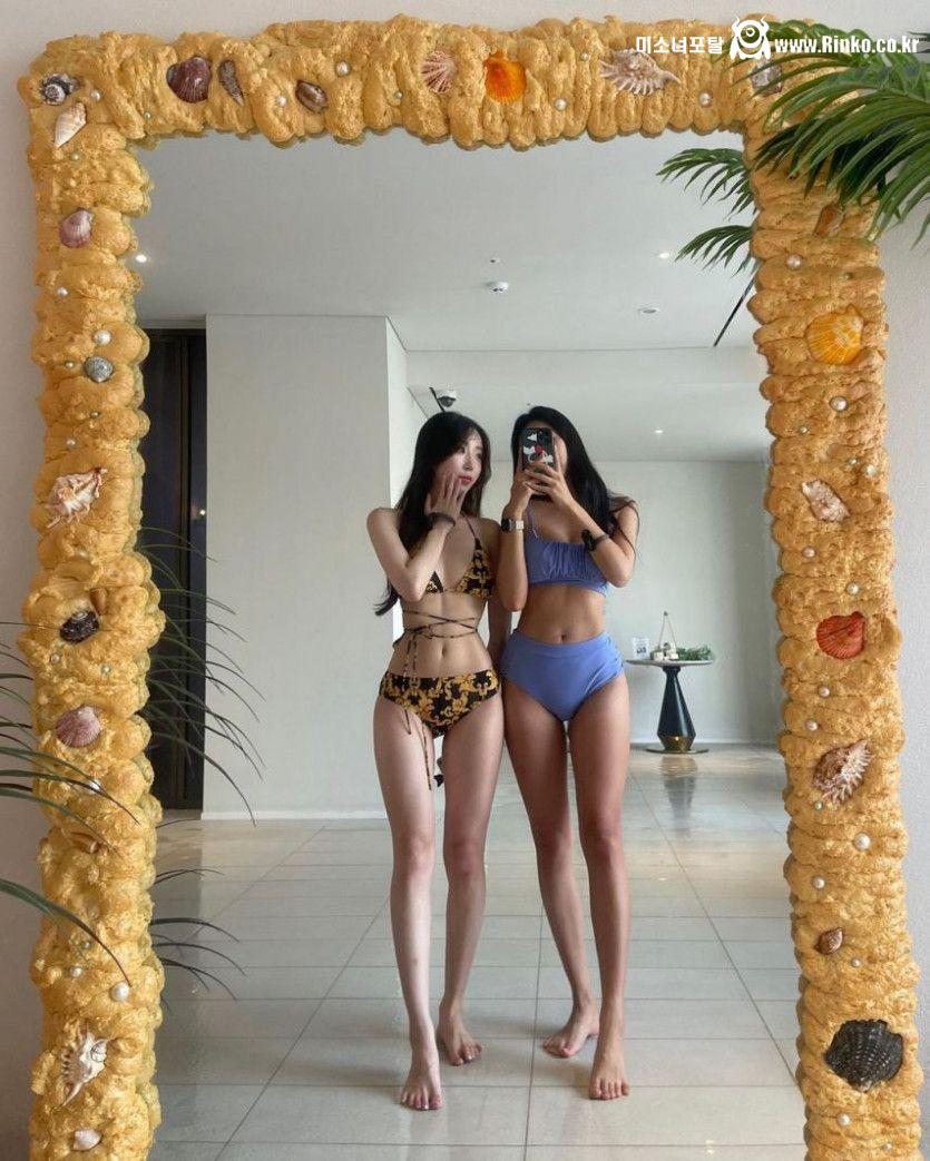 여리여리 비키니 처자