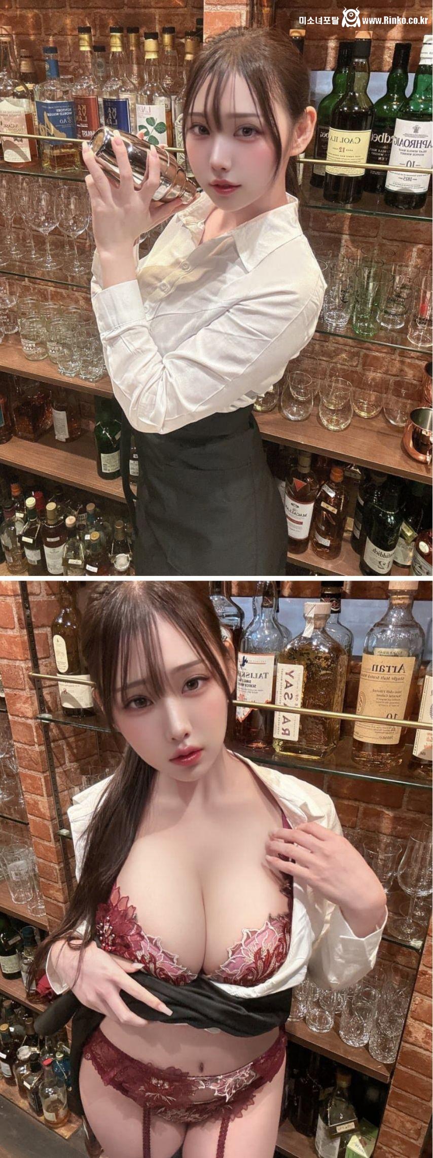 매출 탑이라는 바텐더의 특별 서비스