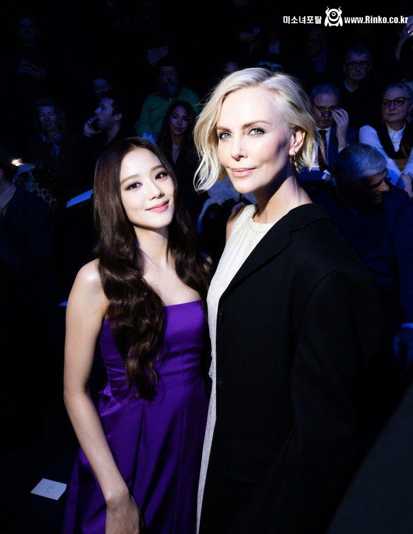 샤를리즈 테론 x 블랙핑크 지수