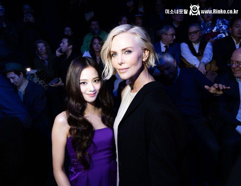 샤를리즈 테론 x 블랙핑크 지수