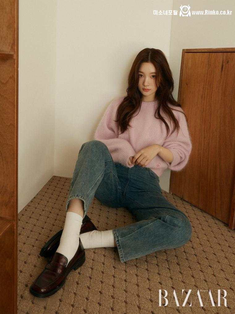 정채연 하퍼스 바자