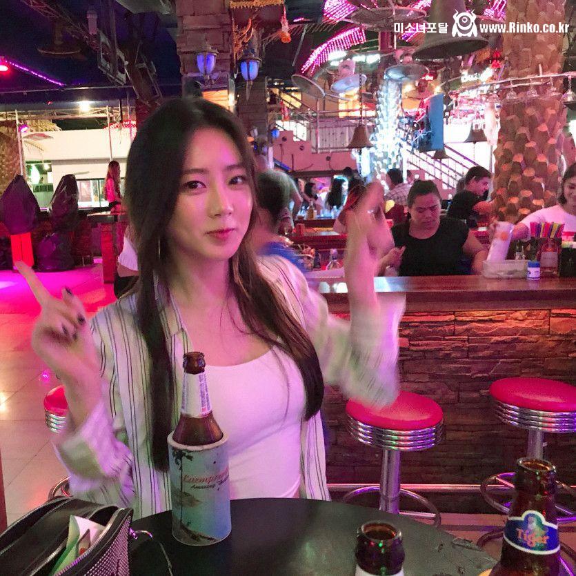 여행 간 달샤벳 수빈