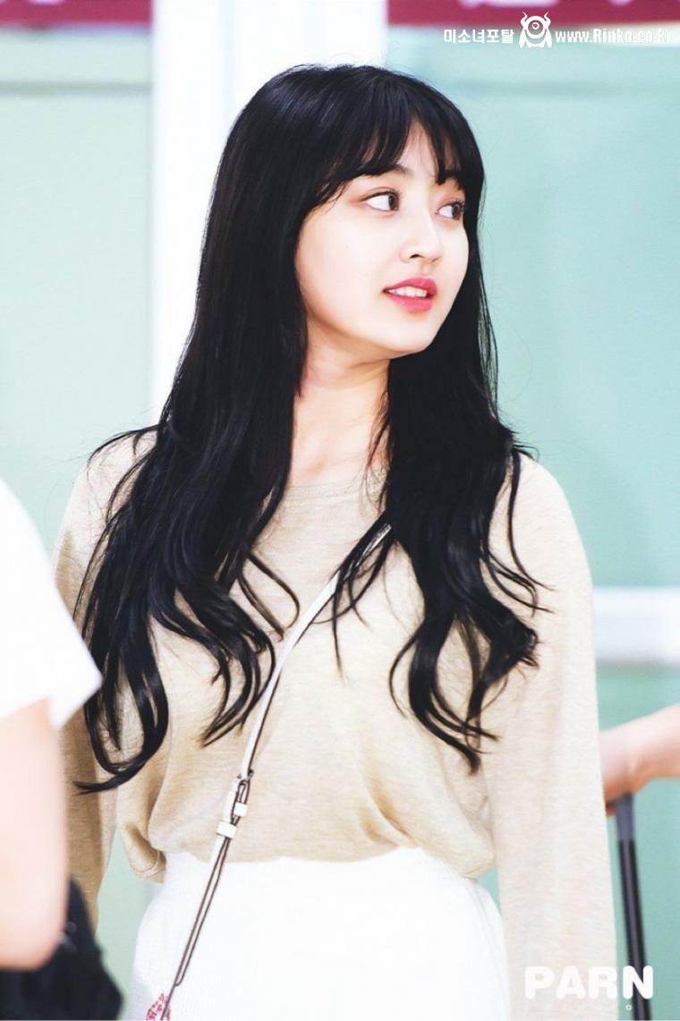 리더는 묵직해야한다 트와이스 지효