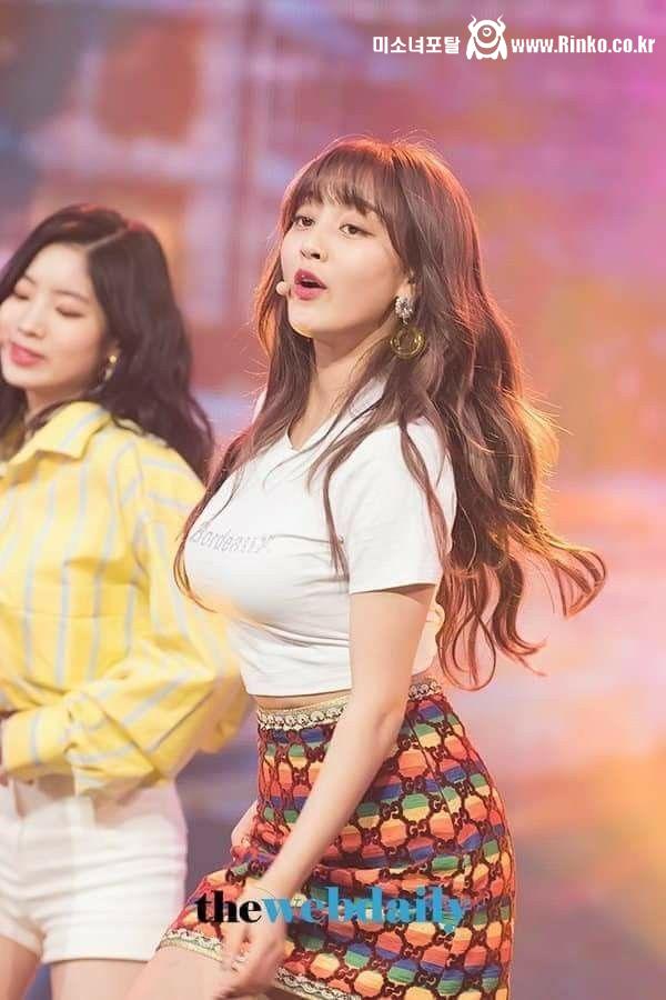 리더는 묵직해야한다 트와이스 지효