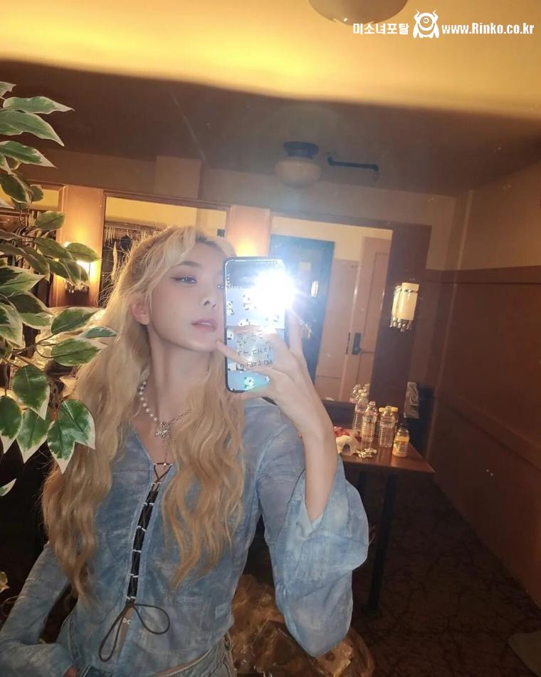 하늘색 시스루 드림캐쳐 다미 SNS