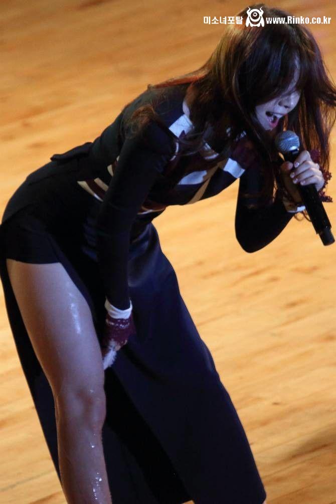 젖은 각선미 걸스데이 민아