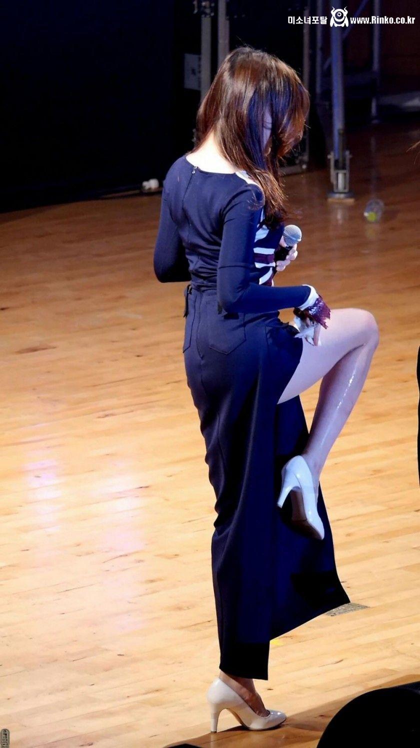 젖은 각선미 걸스데이 민아