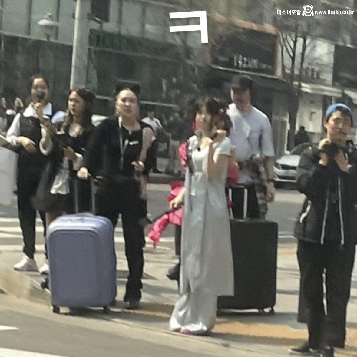 지락실 촬영중인 안유진