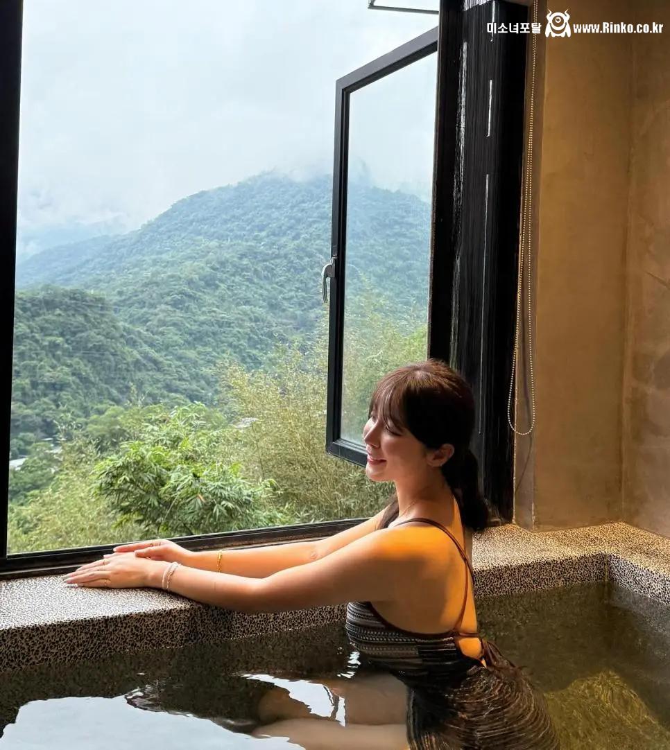 치어리더 안지현 호캉스