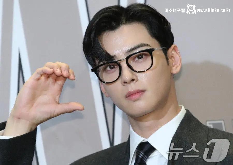 오늘자 미친거같은 유방암 자선행사 차은우