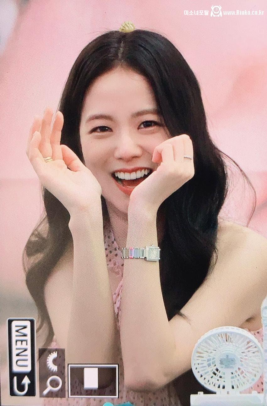 블핑 지수 최근 영등포 팬사인회 현장