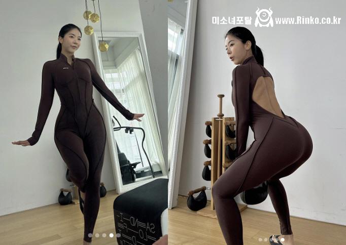 제이제이 ㅎㄷㄷ한 레깅스핏