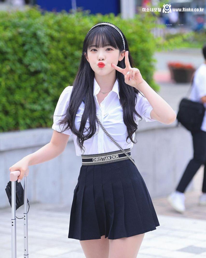 치어리더 이다해 출근복