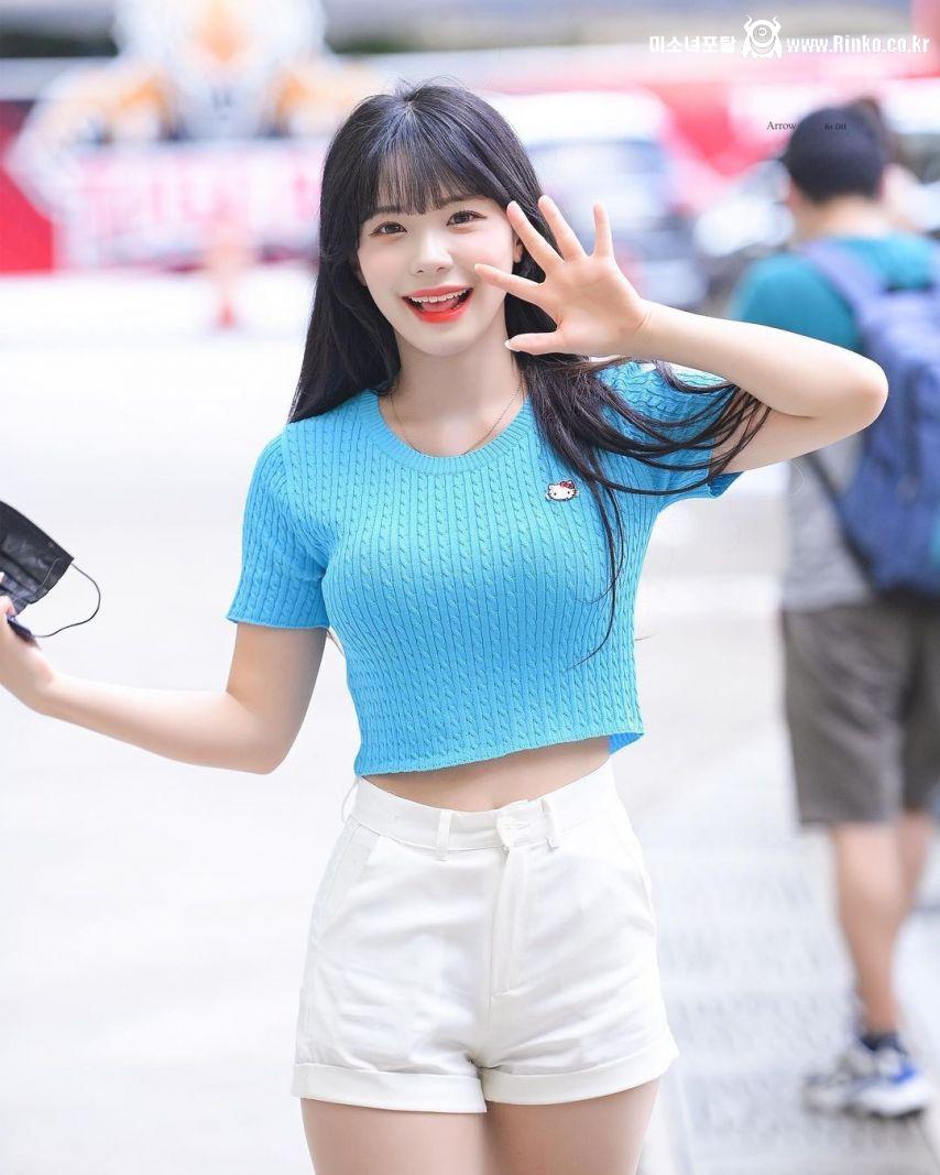 치어리더 이다해 출근복