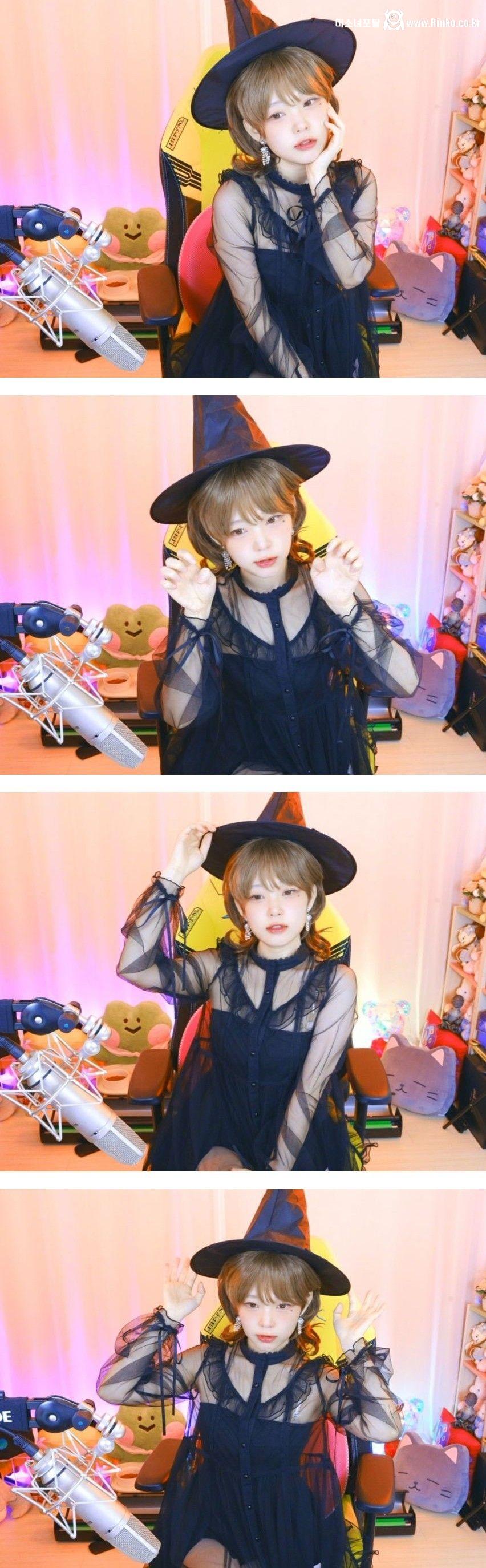 큐티 뷰티 섹시 그 자체 할로윈 떼보미야