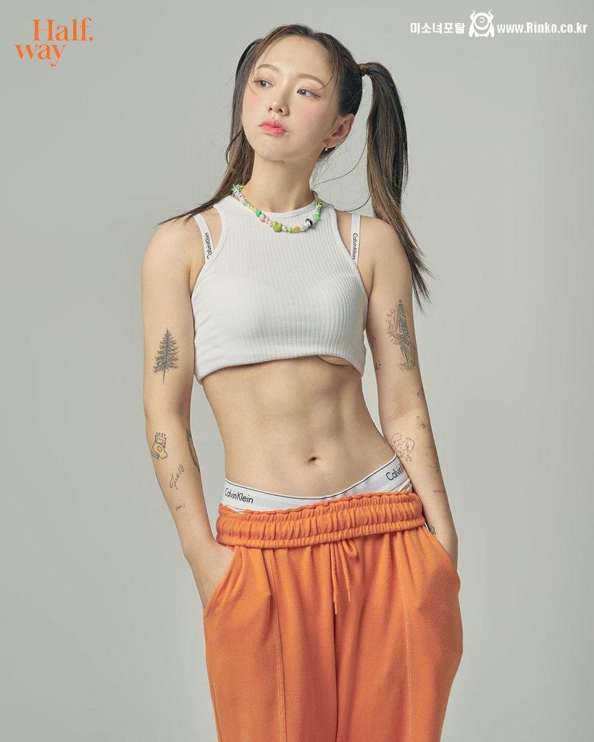 유튜버 오민초 바디프로필