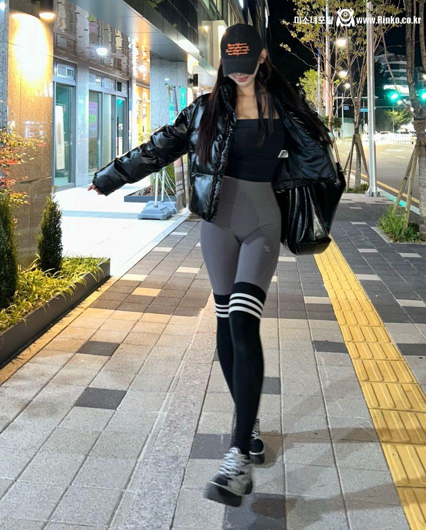 두툼한 레깅스 허수미 ssummic