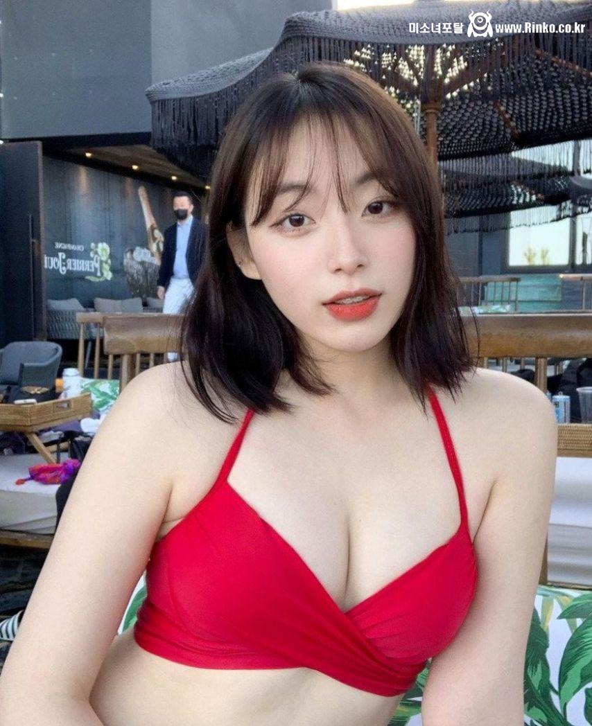 비키니 착용한 하지원 치어리더