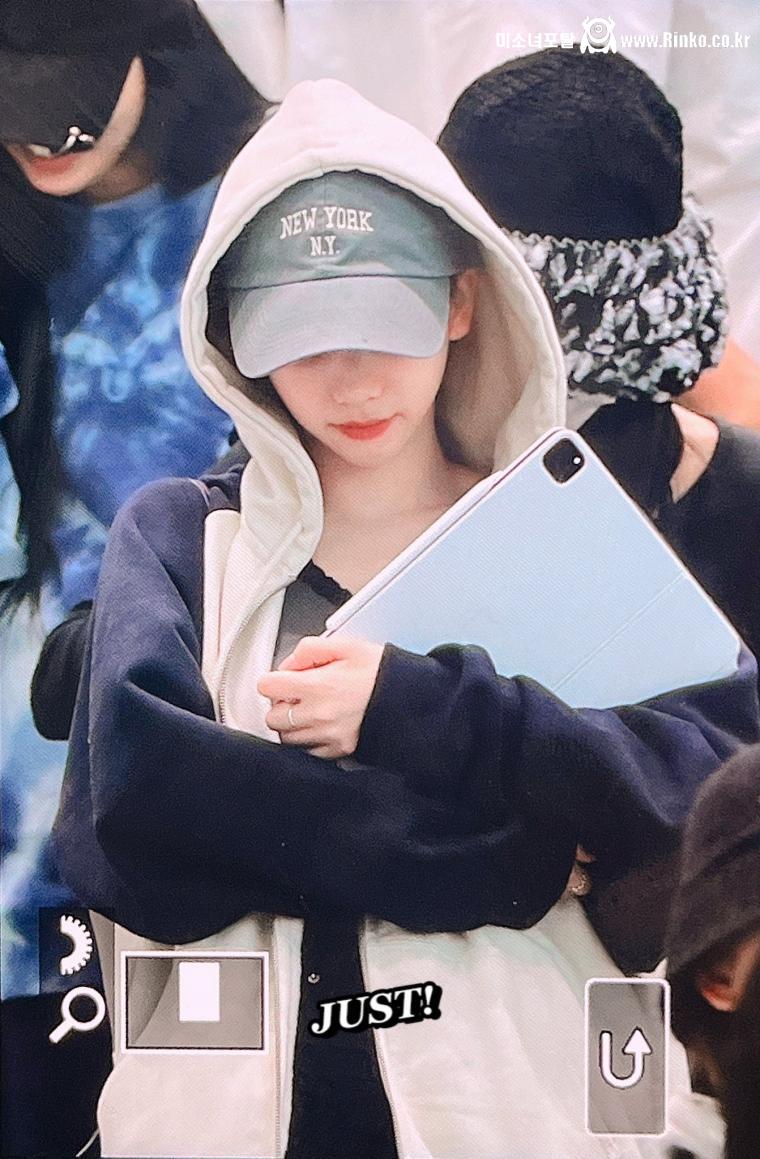 에스파 카리나 출국