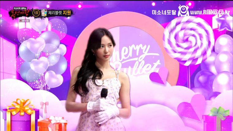 오프닝/엔딩 표정 시범 보이는 체리블렛 지원