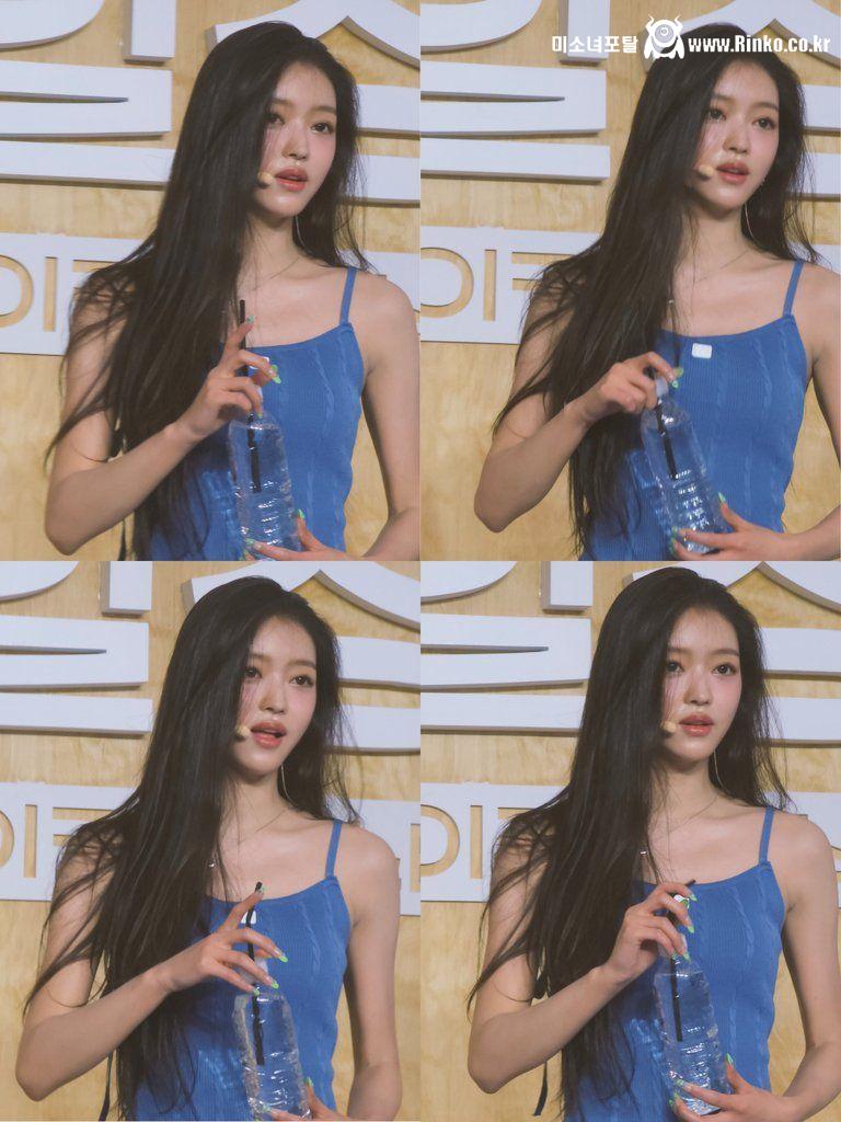 가까이서 보는 짧은 원피스 몸매 오마이걸 유아