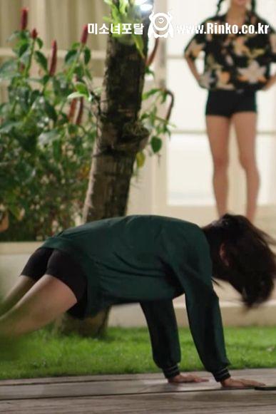 버피 테스트 바이커쇼츠 아이브 안유진