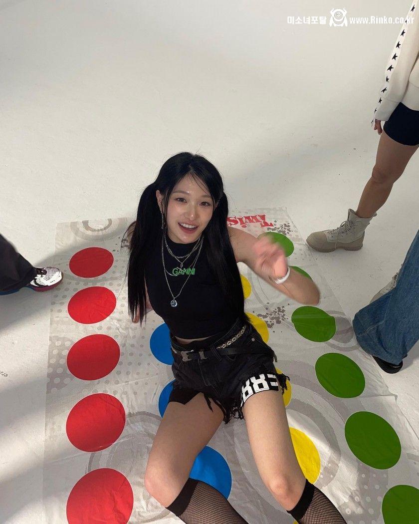 합체한 프로미스나인 이서연 이새롬