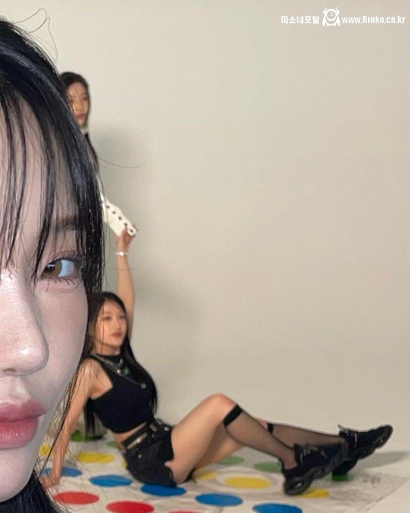 합체한 프로미스나인 이서연 이새롬