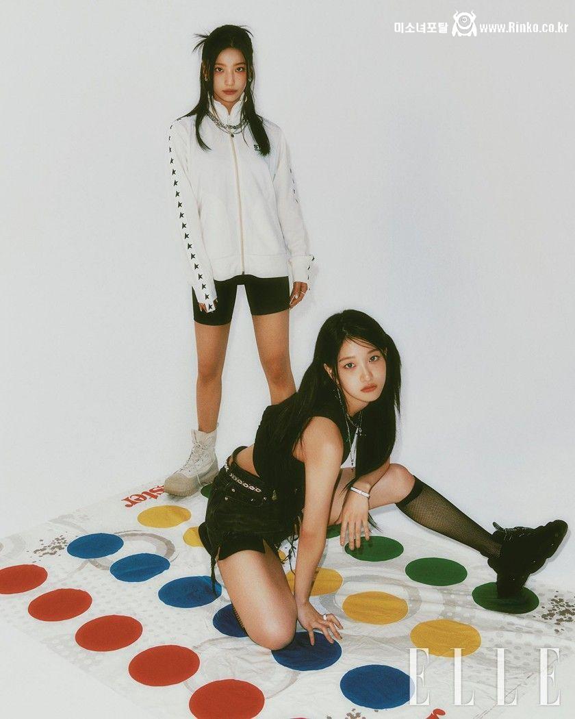 합체한 프로미스나인 이서연 이새롬