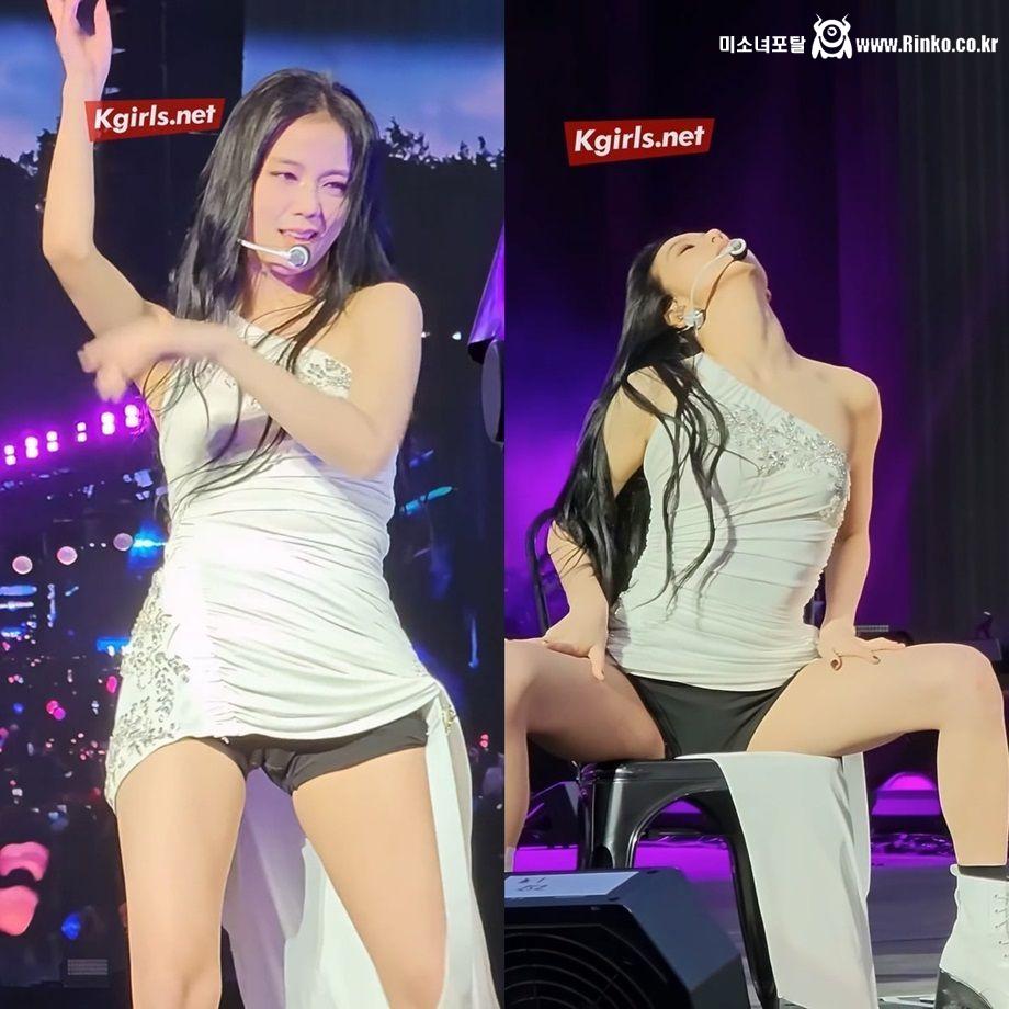 블랙핑크 지수 타이트한 속바지