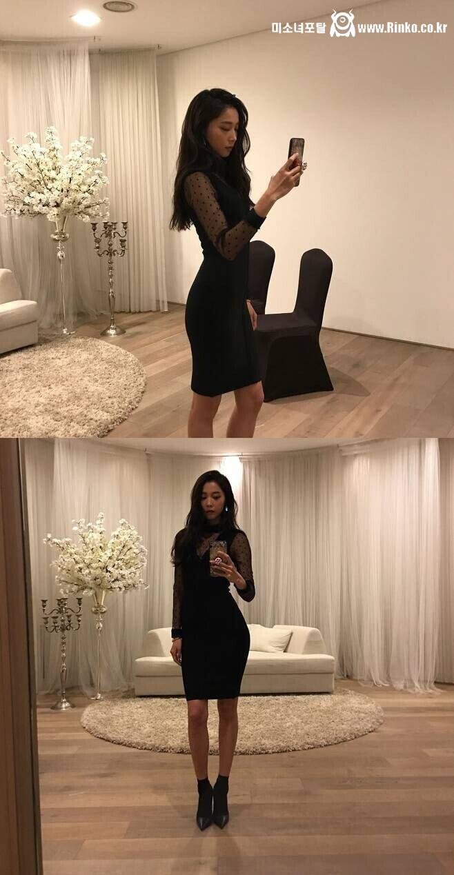 실물이 장난 아니라는 오윤아 비율