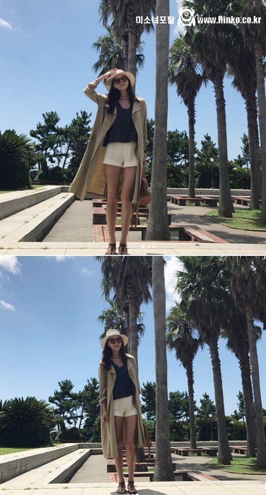 실물이 장난 아니라는 오윤아 비율