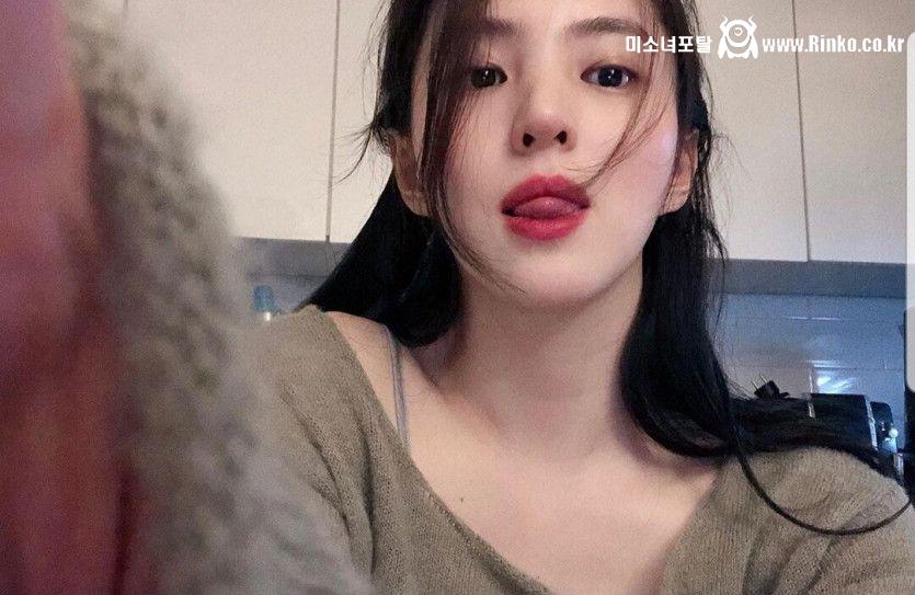 얼굴이 반칙인 한소희 미모