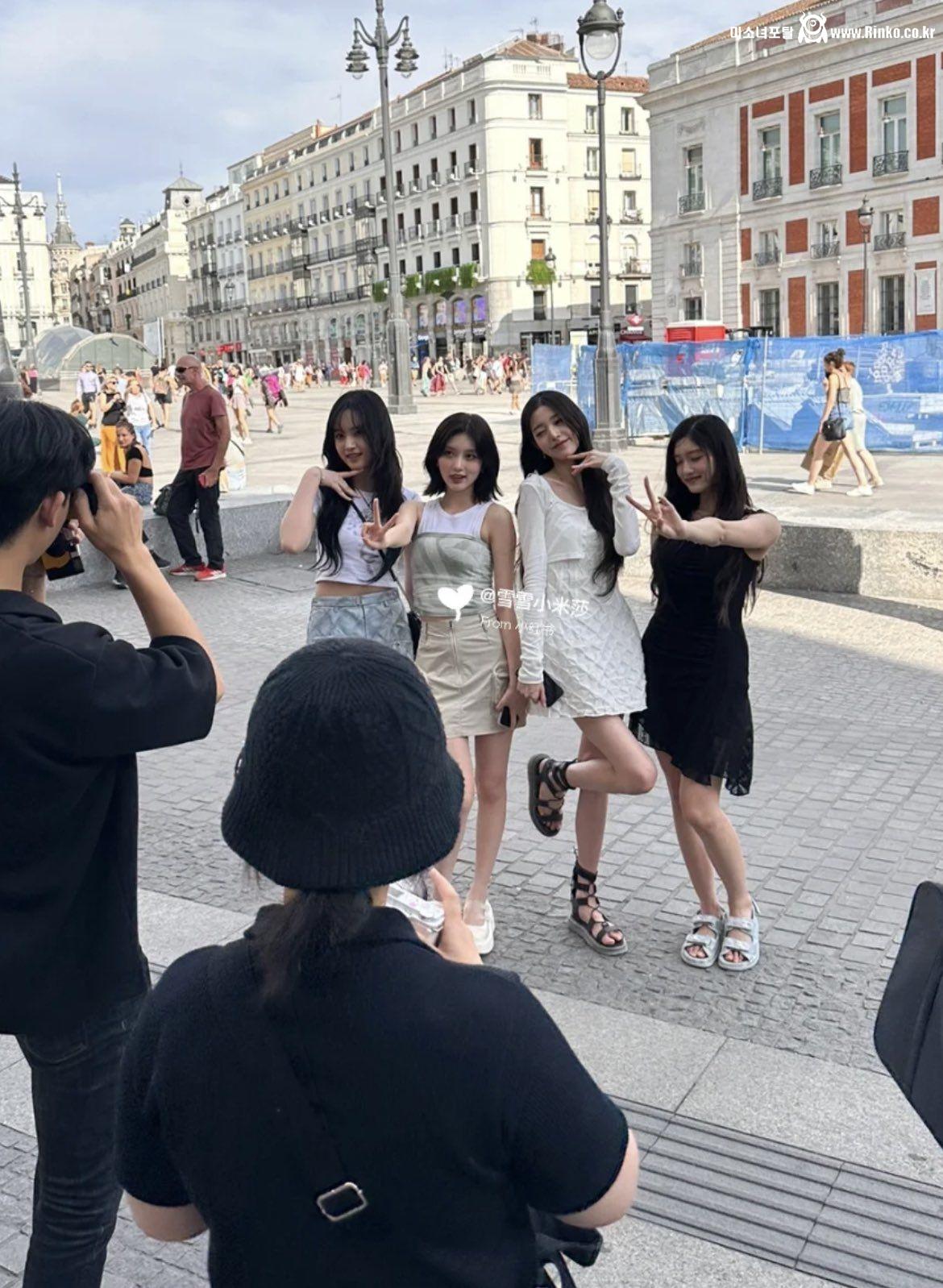 마드리드 구경하는 아이브