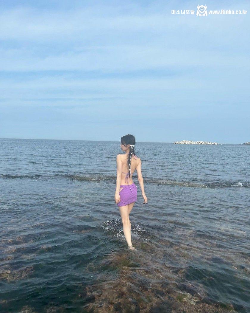 여진 인스타_수영복