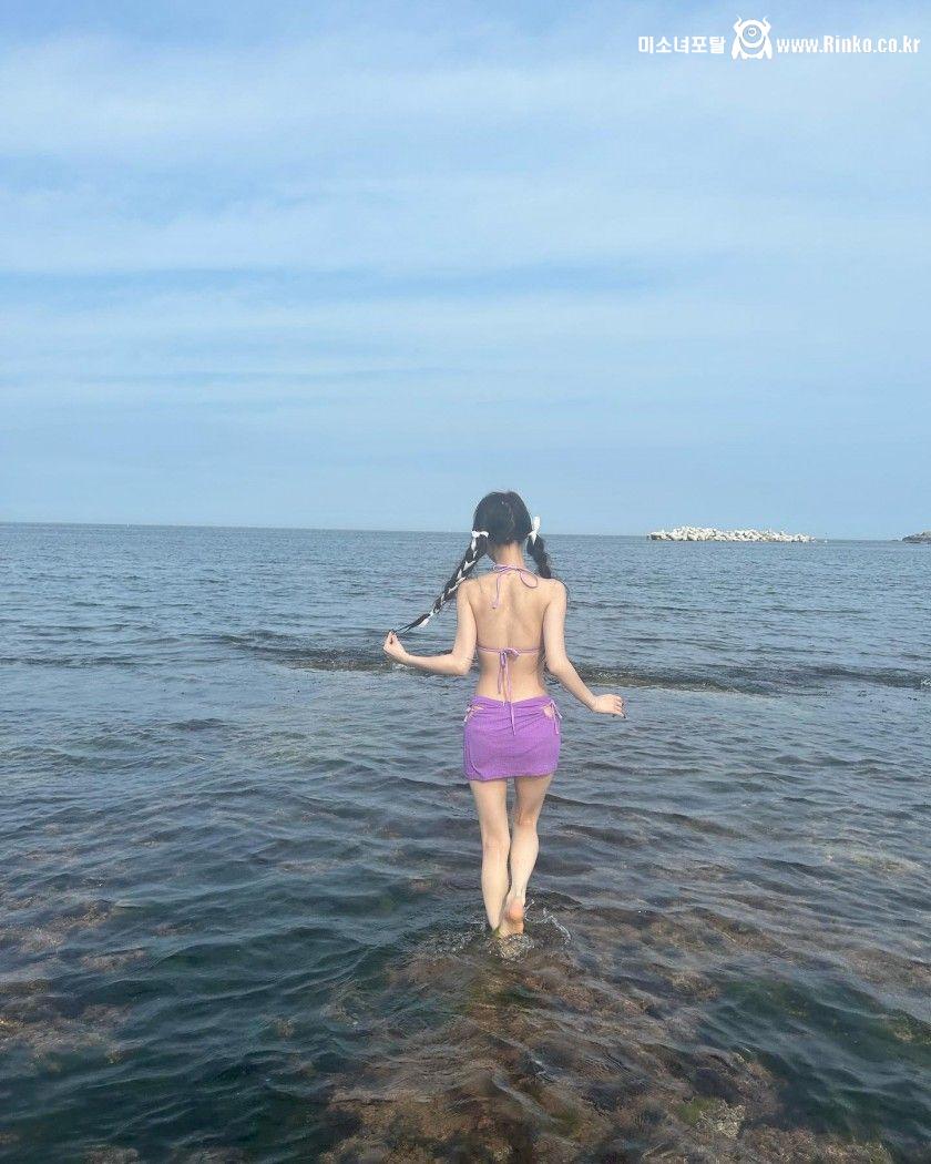 여진 인스타_수영복