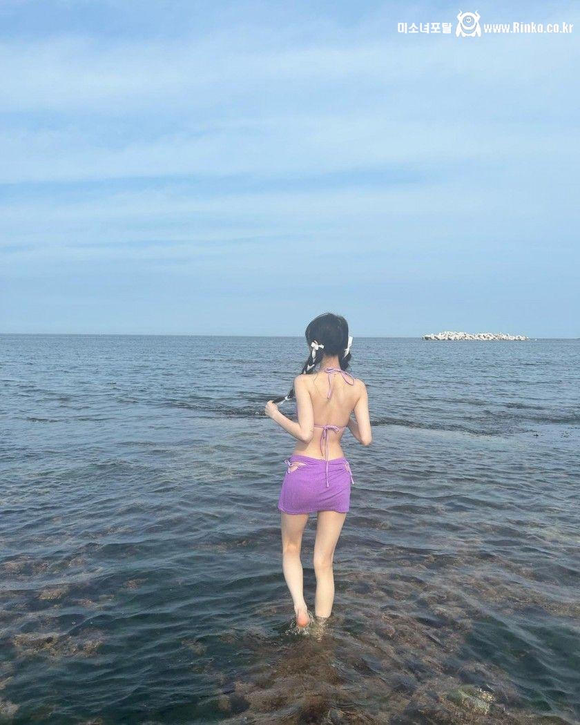 여진 인스타_수영복