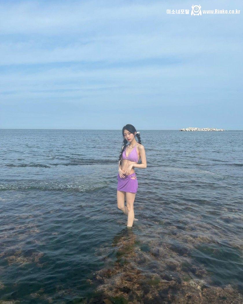 여진 인스타_수영복