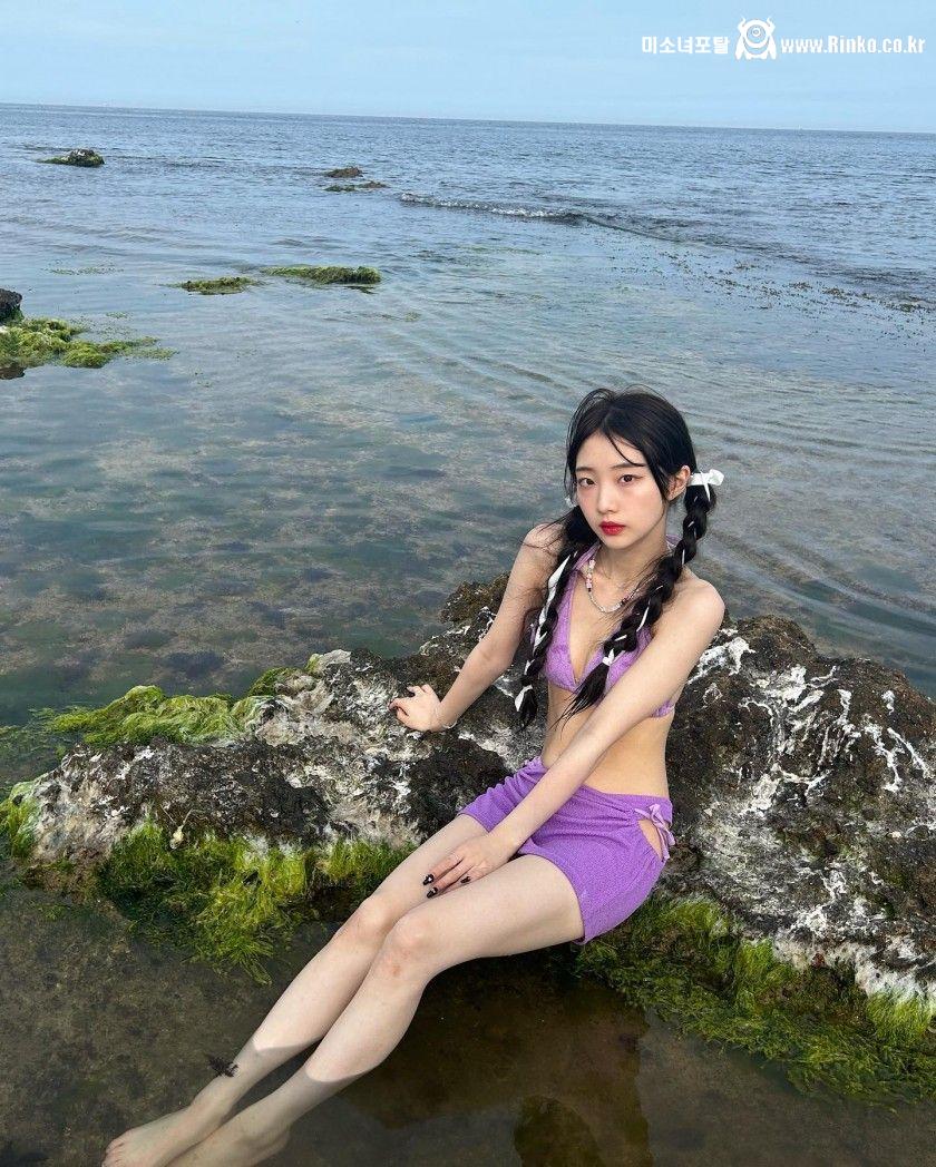 여진 인스타_수영복