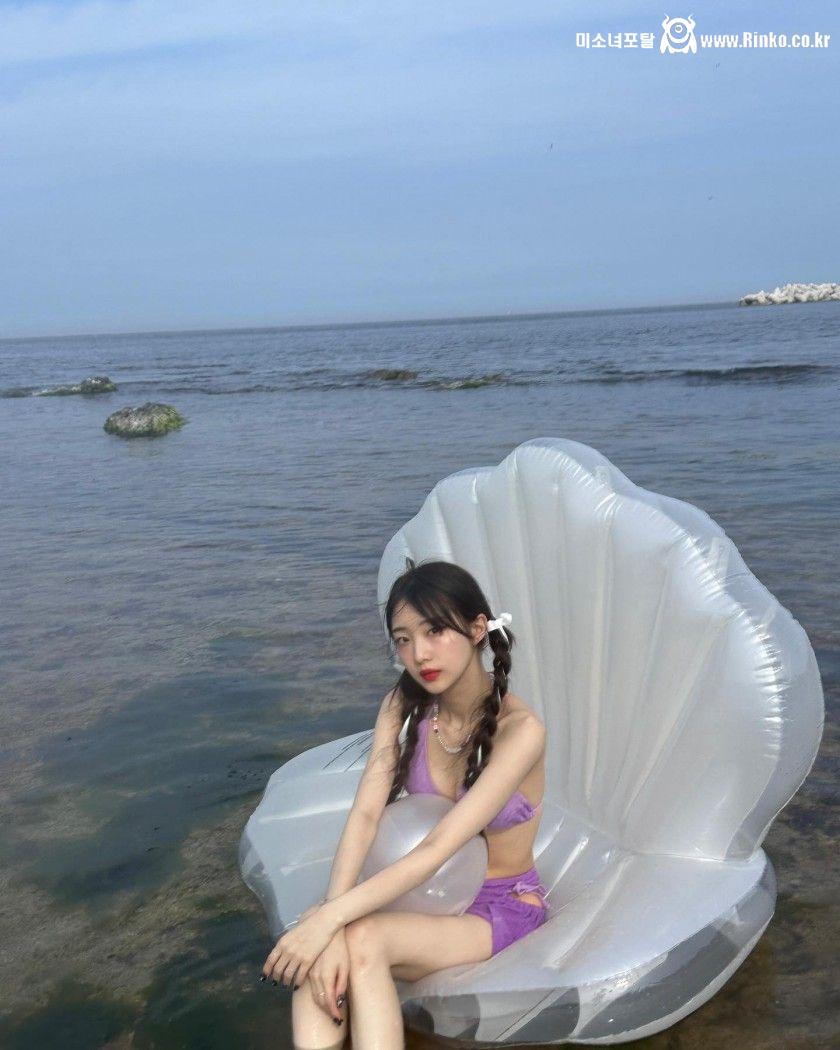 여진 인스타_수영복