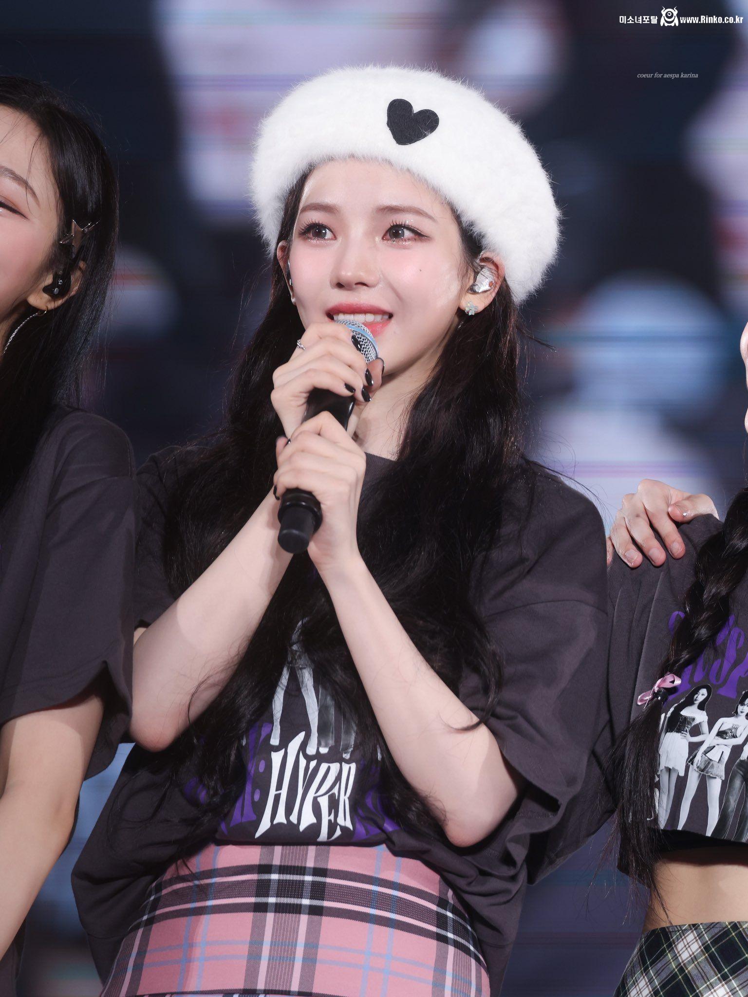 콘서트에서 결국 눈물 흘린 카리나