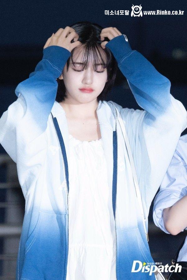 단발 머리도 잘 어울리는 안유진