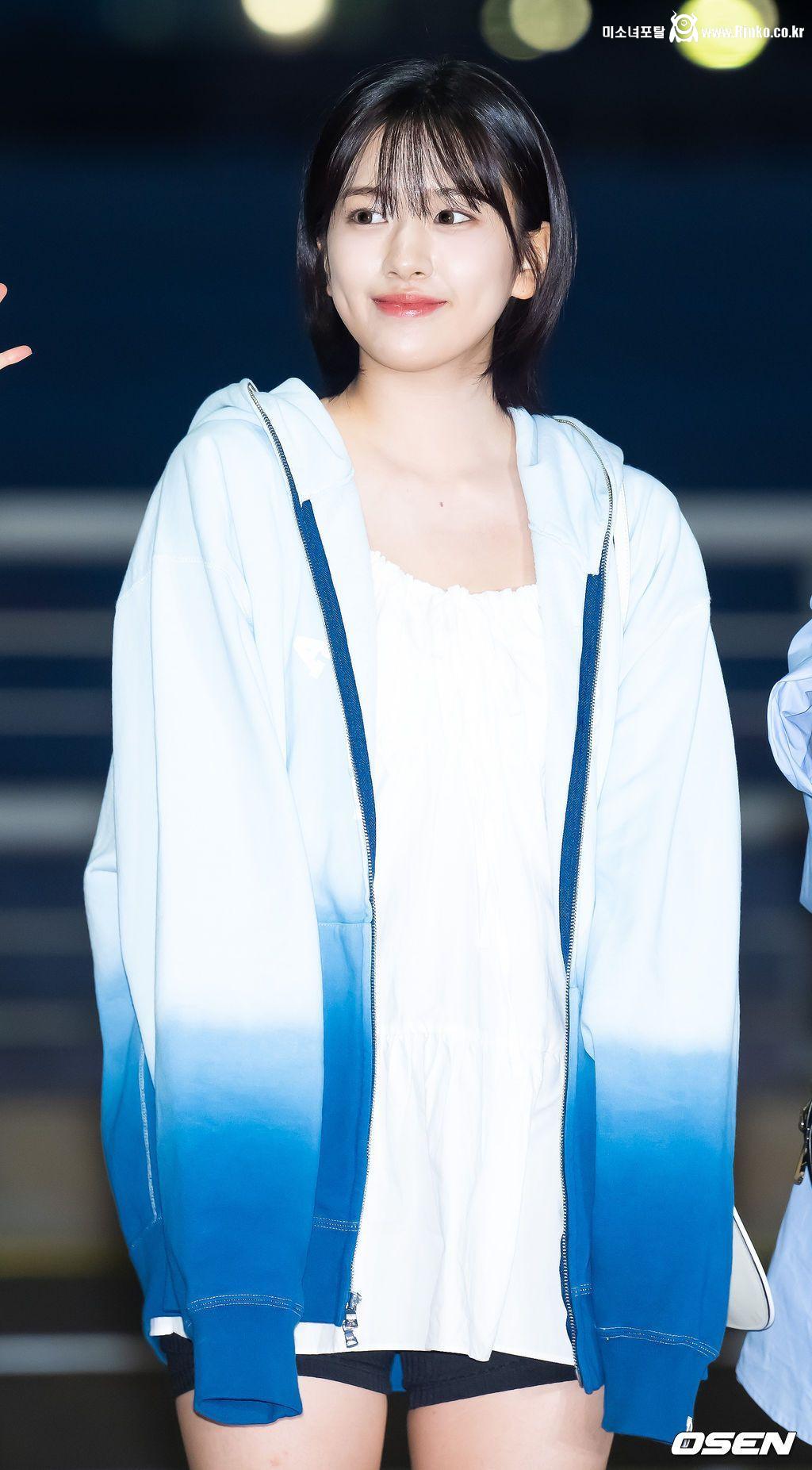 단발 머리도 잘 어울리는 안유진