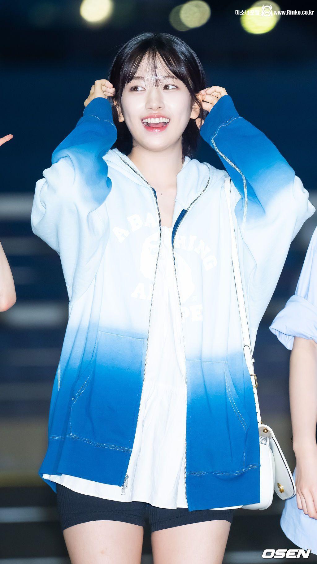 단발 머리도 잘 어울리는 안유진