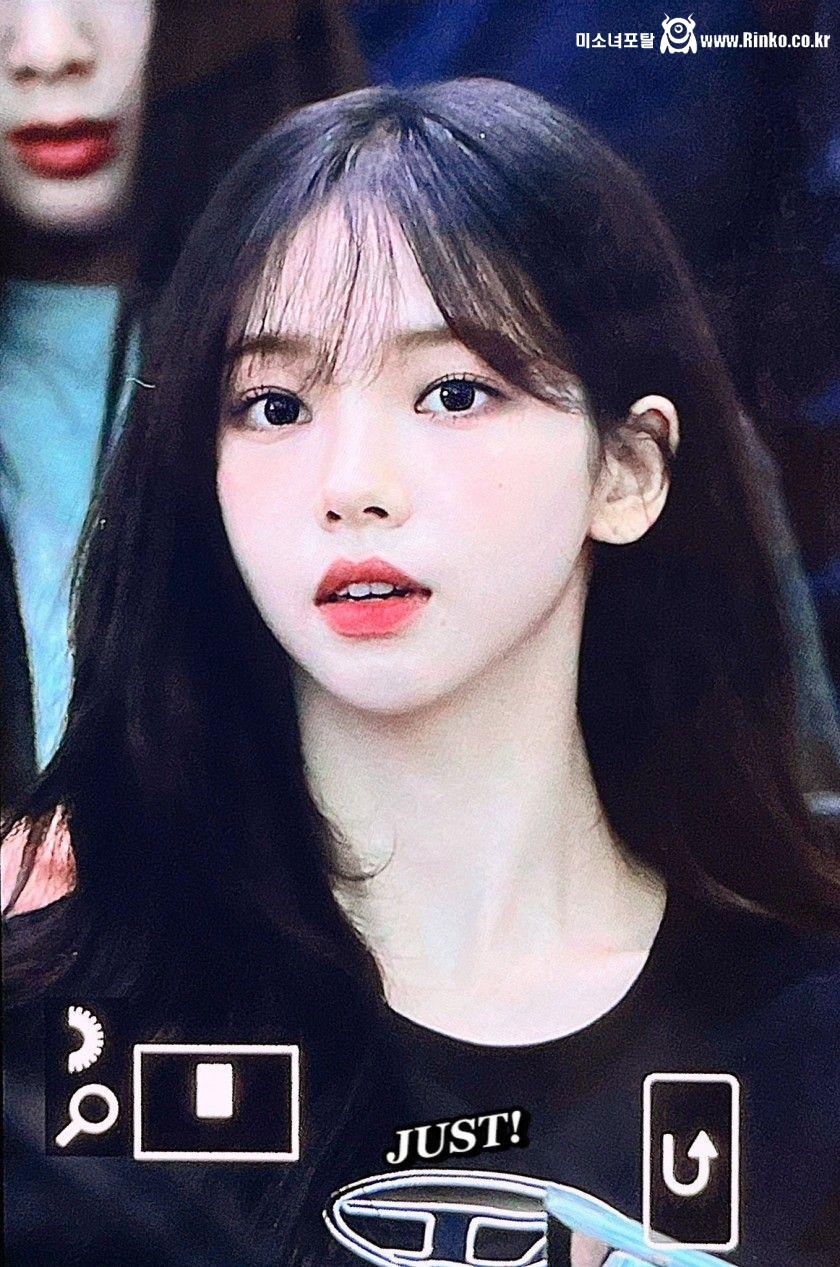 청순 앞머리 공항 비주얼 에스파 카리나