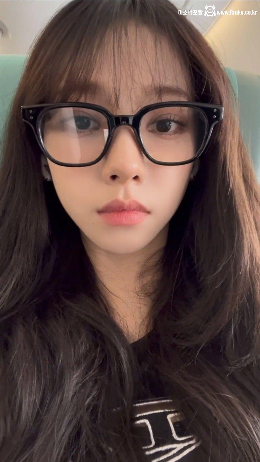 청순 앞머리 공항 비주얼 에스파 카리나