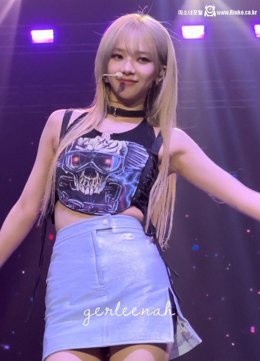 금발 염색이 파격적이었던 카리나