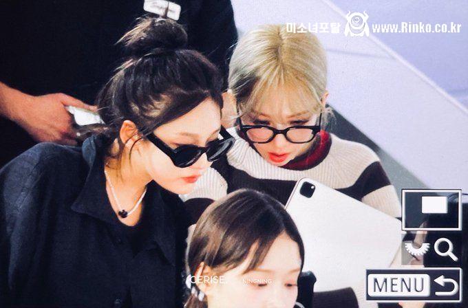 금발 염색이 파격적이었던 카리나